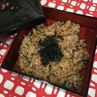 和風鮭チャーハン